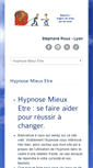 Mobile Screenshot of hypnose-mieux-etre.com